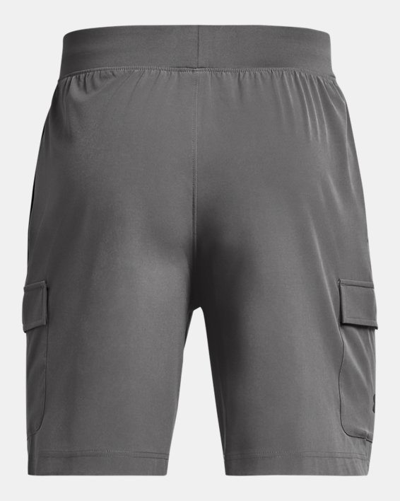 Men's UA Stretch Woven Cargo Shorts in Gray image number 5